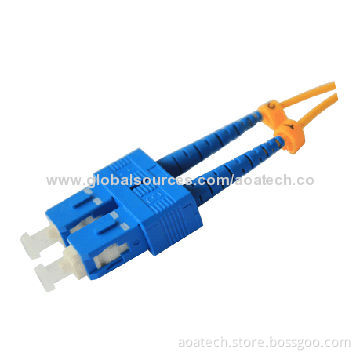Fiber-optic SC Patch Cord with High Return Loss and Low Insertion LossNew